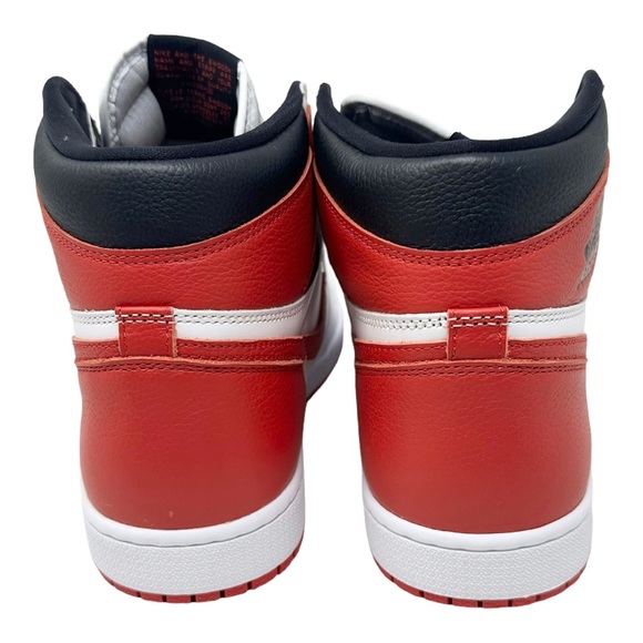 Air Jordan 1 Retro High OG Heritage 555088161 White/University Red/Black Sz 14 - Picture 4 of 9